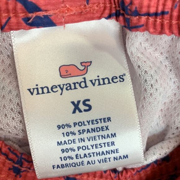 Vineyard Vines 7 Inch Airplane Printed Chappy Swim Trunks Shorts M-116 Sz XS - Picture 6 of 10